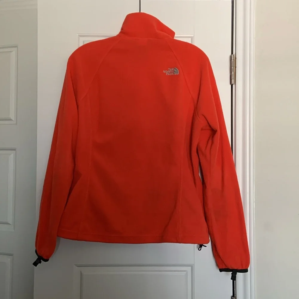 The North Face Vintage Fleece Zip Jacket with Adjustable Waist Toggles Size Med